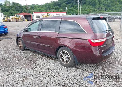 2012 Honda Odyssey Ex z USA, uszkodzony, nr VIN 5FNRL5H4XCB077788
